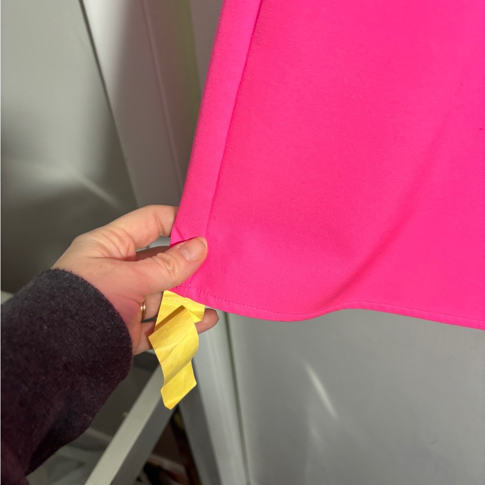 Sail to Sable Hot Pink Shift Dress - Picture 4 of 10